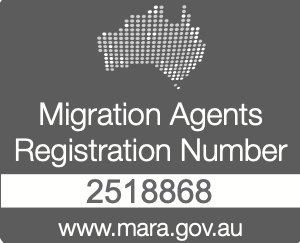 Australian migration agent registration badge