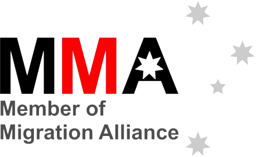 MMA logo, Migration Alliance member